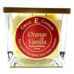 Circle E Scented Candles - Orange Vanilla - 8oz