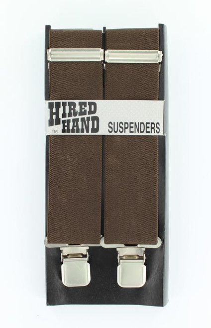 Nocona by M&F Accessories - 48" Adjustable Suspenders - Brown