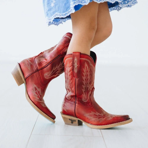 Lane Kids Boots - Lexington - Smoldering Ruby