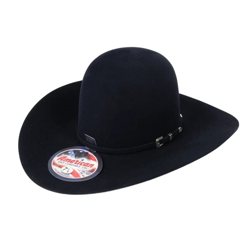 American Hat Felt - 10X - Midnight Blue - Open Crown