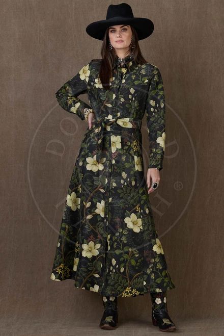 Double D Ranch Women's - Bayou Spell Long Dress - Print