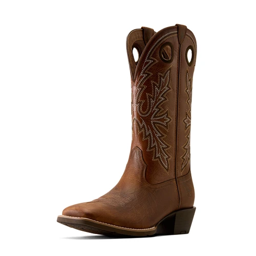 Ariat Men's Boots - Sport Edge - Fiery Brown Crunch / Sandstorm