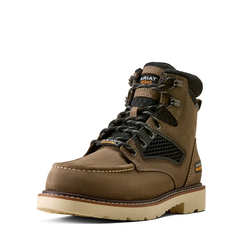 Ariat Men's Work Boots - Rebar Lift VentTEK Max 6" ST - Grey