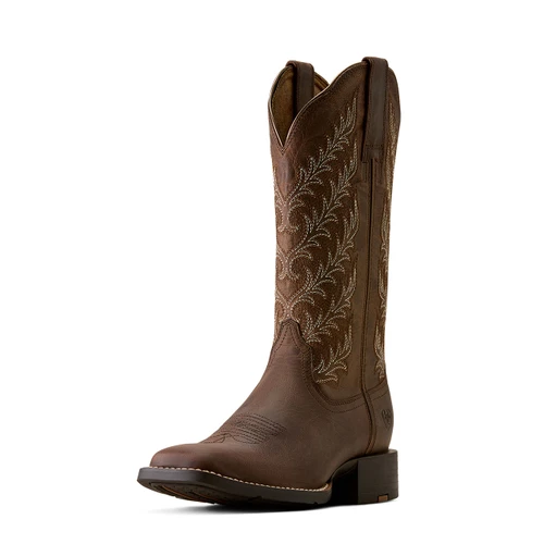 Ariat Women's Boots - Round Up Mesa - Distressed Brown