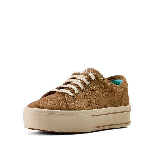 Ariat Women's Casuals - Skylar - Tan Floral Emboss