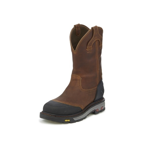 Ariat Stivaletti Anthem Shortie II H2O – Pelle Impermeabile Marrone Distressed – Tomaia 8 Pollici – Suola Leggera Con Supporto 4LR