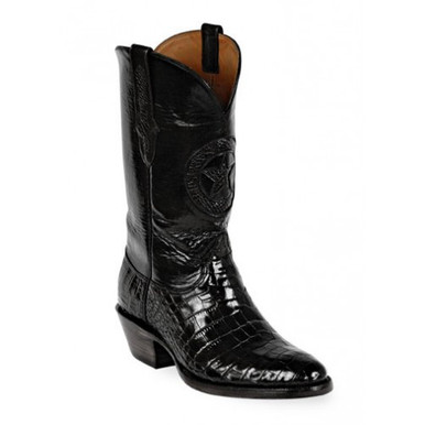 Black Jack Boots - Alligator Belly # 188 - Black - Billy's Western Wear