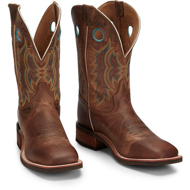 Sz 9 Tony Lama Brown Leather Kiltie Lace Boots Mens Style 7860 READ Tony Lama Men main image 4
