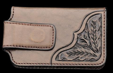 Custom Order~ Carved Leather Roper Style Long Wallet