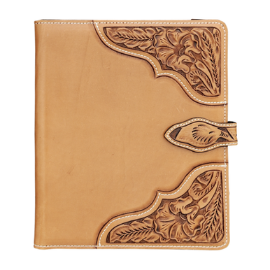 Vogt Mens Accessories - Wallets - Chocolate Brown Leather Wallet with Hand  Tooled Floral Corners - Billy's Western Wear