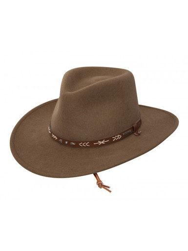 Stetson Felt Hat - Santa Fe - Crushable Wool / Driftwood - Billy's