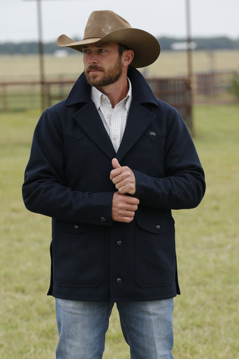 Miller Men's Jacket - Wool Ranch - Navy