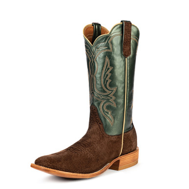 Rios of Mercedes Men's Boots - Cafe' Carpincho / Green
