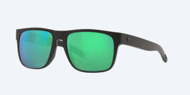 Costa Sunglasses - Spearo 181 Mate Black / Green Mirror 580P