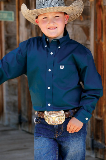 Cinch Boy Tee Black