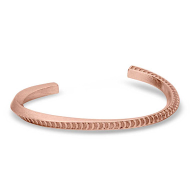 アクセサリー LET IT BE Stamped & Twisted Bangle SV925 Montana Silversmith Accessories - Twisted Stamped Cuff Bracelet