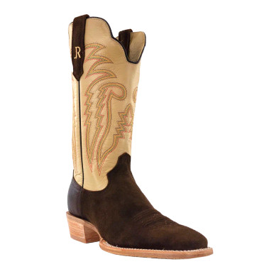 R Watson Men's Boots - RW8221 - Heave Chocolate Rough Out