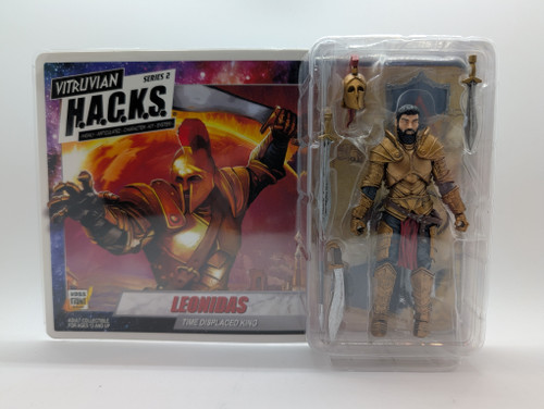 Vitruvian H.A.C.K.S. Leonidas action figure by Boss Fight Studio