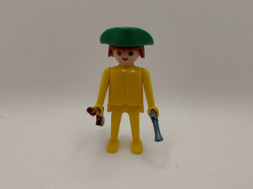 Playmobil 1974 Pirate Figure (Yellow) (Loose)