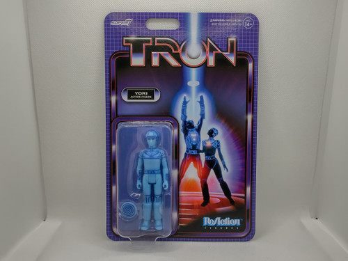 Tron Yori ReAction action figure mint on a sealed card