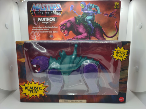 Masters of the Universe 2021 Origins Panthor (Savage Cat) Realistic Fur Version MIB