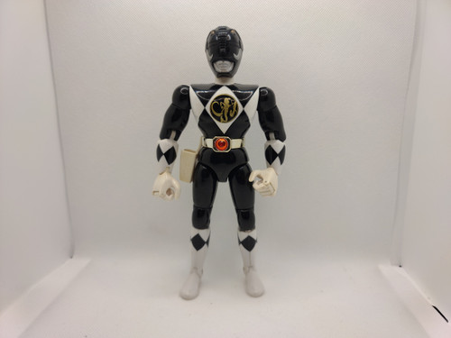 Power Rangers 1993 Black Ranger (Zack) Action Figure (Loose)