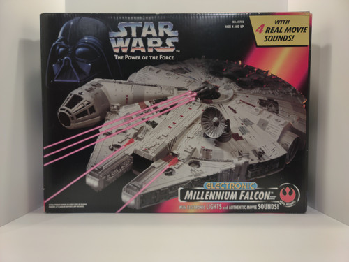 Millennium Falcon electronic Star Wars vehicle (box)