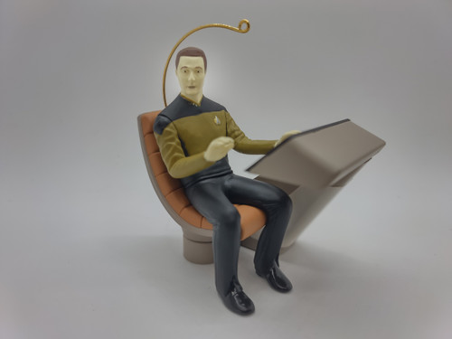Star Trek Commander Data ornament