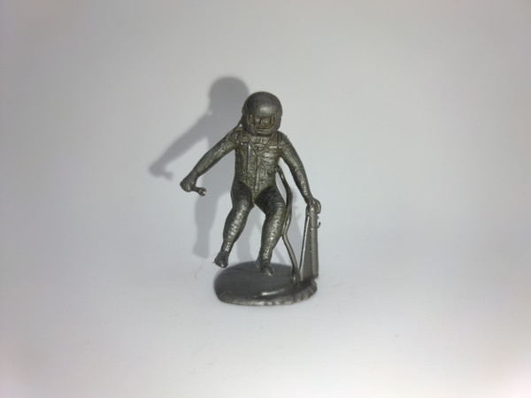 Operation Moon Base silver astronaut figure by Marx