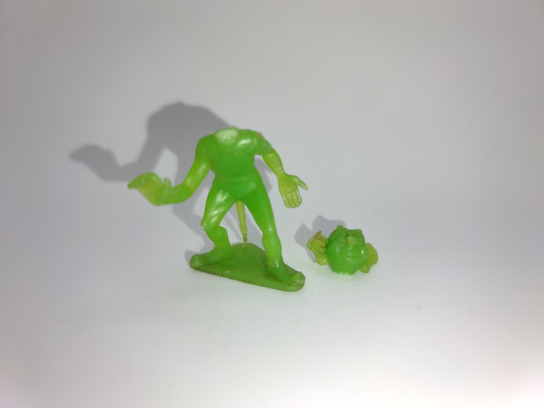 Operation Moon Base green alien figure by Marx