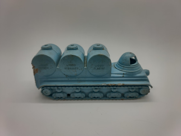 Operation Moon Base light blue Fuel Carrier vehicle by Marx (right side)
