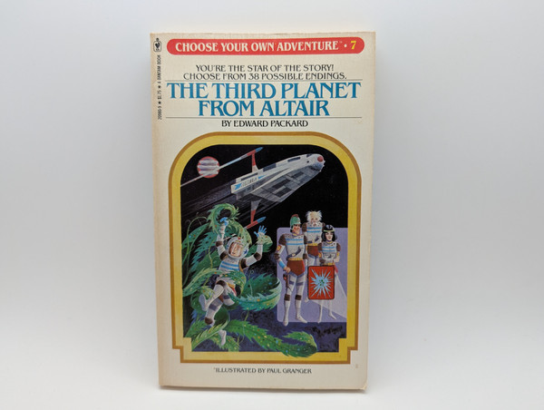 Choose Your Own Adventure The Third Planet From Altair used book