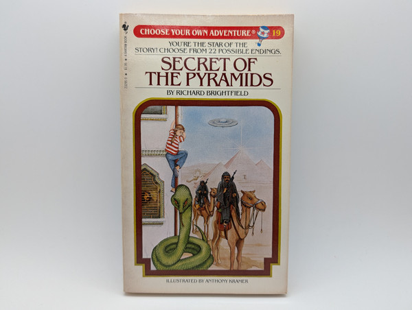 Choose Your Own Adventure Secret of the Pyramids used book
