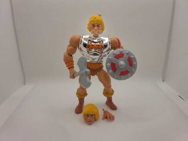 Masters of the Universe 2021 Origins Battlefield Warriors Battle Armor He-Man (Loose)