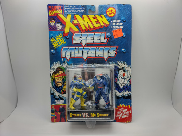 X-Men Steel Mutants set with Cyclops and Mr. Sinister characters