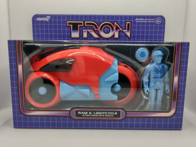 Tron Disney Theme Park Exclusive Ram and Lightcycle Action Figure