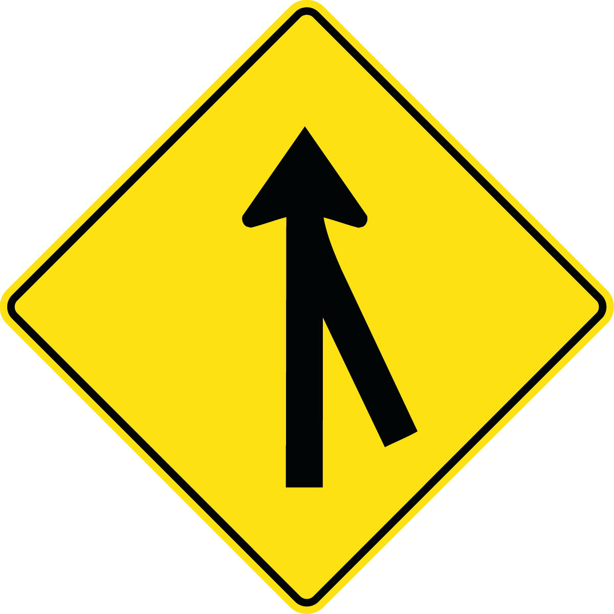 WA-16 Reflective Sign 75x75 cm