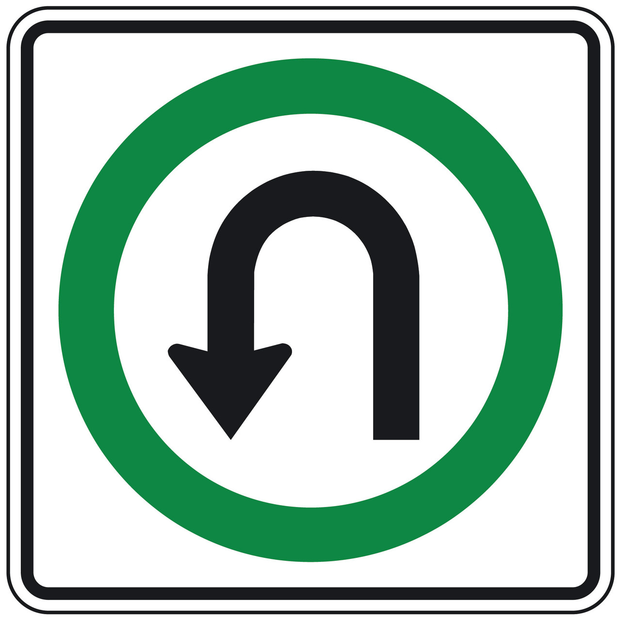RB-16A Reflective Sign 60x60 cm