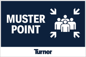 T009 Muster Point 12"x18"