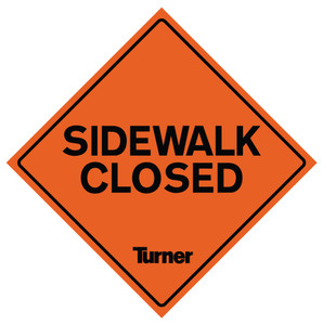 T038 Sidewalk Closed 45x45cm