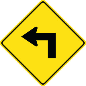 WA-1L Reflective Sign 60x60 cm