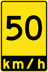 WA-32 Reflective Sign 60x90 cm