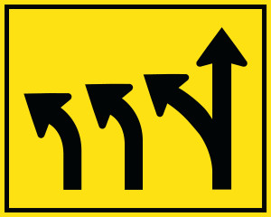 WA-53L Reflective Sign 120x150 cm