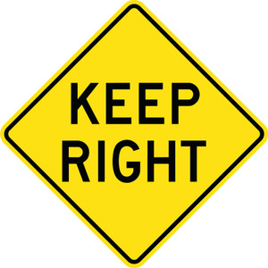 WB-6 Reflective Sign 60x60 cm