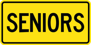 WC-7t Reflective Sign 30x60 cm