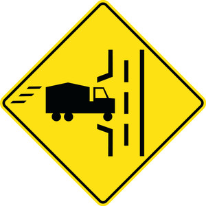 WC-8L Reflective Sign 75x75 cm