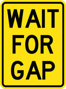 WC-28 Reflective Sign 45x60 cm