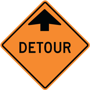 TC-5 Reflective Sign 90x90 cm