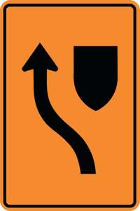 TC-25R Reflective Sign 60x90 cm