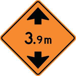 TC-33A Reflective Sign 60x60 cm